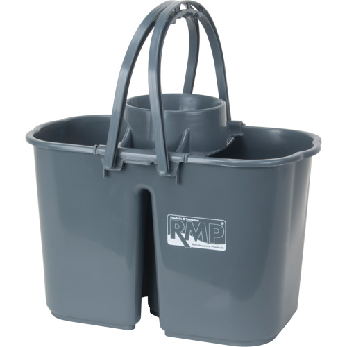 Seau et essoreuse pour vadrouille, Passoire, 3,75 gal. US (15 pintes), Gris PB Rental Co. Ltd.