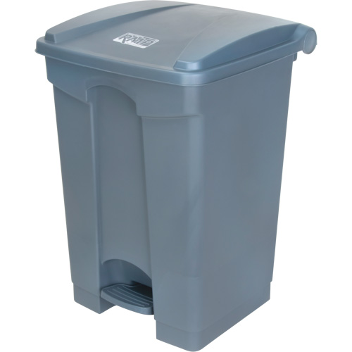 Poubelle &agrave; p&eacute;dale, Plastique, Capacit&eacute; 12 gal. US PB Rental Co. Ltd.