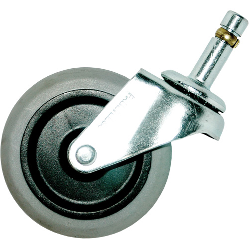 Roulette &agrave; tige pivotante de rechange pour socle roulant PB Rental Co. Ltd.