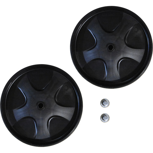 Replacement Wheels & Push Caps for Waste Dolly PB Rental Co. Ltd.