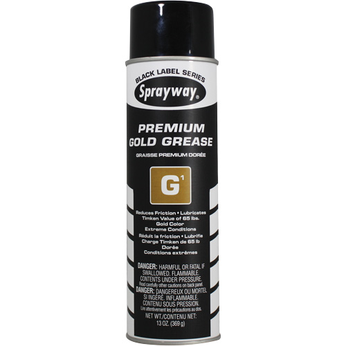 G1 Premium Gold Grease, Aerosol Can PB Rental Co. Ltd.