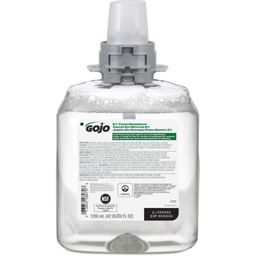 FMX-12 E1 Hand Soap, Foam, 1250 ml, Unscented PB Rental Co. Ltd.