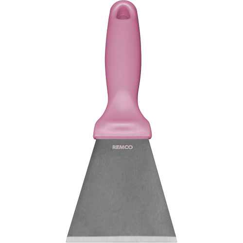 Grand racloir en acier inoxydable, Rose, 3" la x 9" lo PB Rental Co. Ltd.