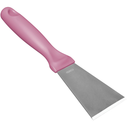 Grand racloir en acier inoxydable, Rose, 3" la x 9" lo PB Rental Co. Ltd.