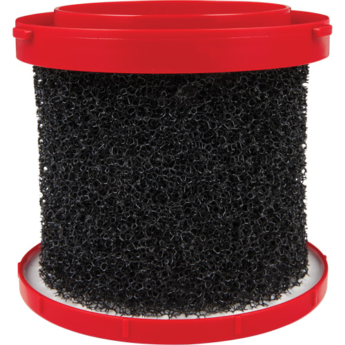 Filtre pour aspirateur de liquides, Mousse, Pour 1,6 - 2,5 gal. US PB Rental Co. Ltd.