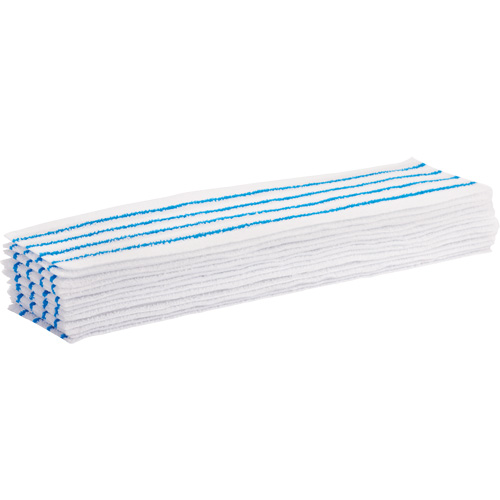 Tampon vadrouille jetable, Style Boucles et crochets, Microfibre, 18" lo x 4" la PB Rental Co. Ltd.