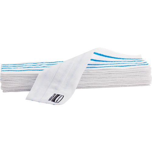 Tampon vadrouille jetable, Style Boucles et crochets, Microfibre, 18" lo x 4" la PB Rental Co. Ltd.