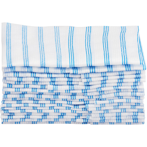 Disposable Single-Use Cloths, Microfibre, Blue/White PB Rental Co. Ltd.