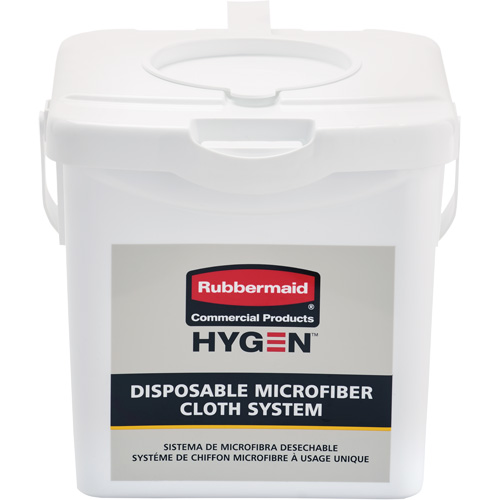 Microfibre Cloth Charging Bucket, White PB Rental Co. Ltd.