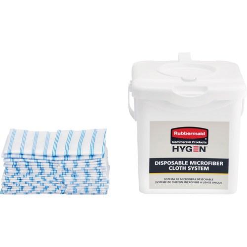 Microfibre Cloth Charging Bucket, White PB Rental Co. Ltd.