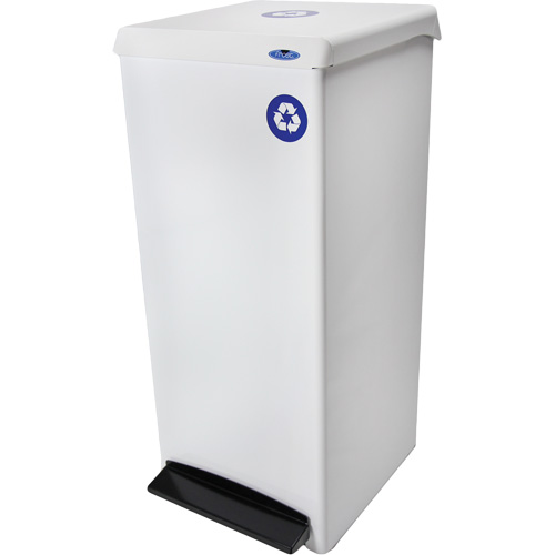 Poubelle &agrave; commande au pied, Acier, 25 gal. US PB Rental Co. Ltd.
