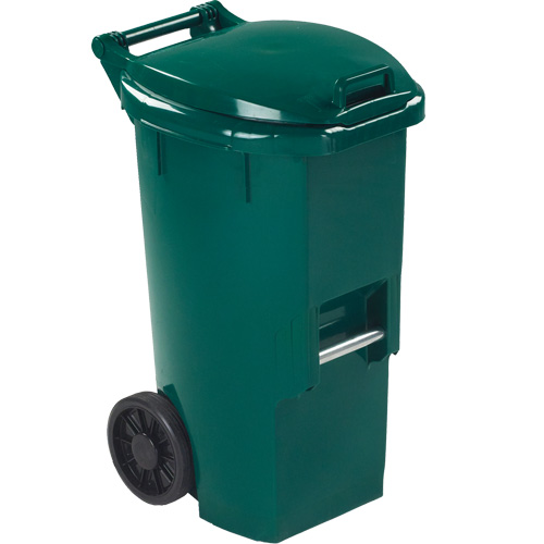 Bac vert pour d&eacute;chets organiques, Plastique, 12 gal. US PB Rental Co. Ltd.
