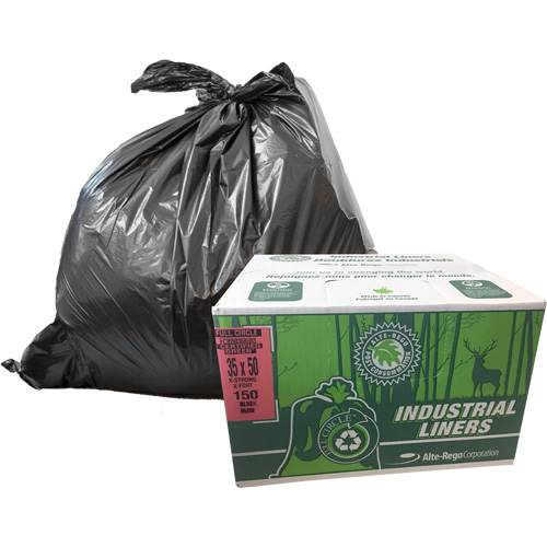 EcoLogo&reg; Garbage Bags, X-Strong, 48" W x 60" L, Clear, 246.05 L (65 Gal.) Capacity PB Rental Co. Ltd.
