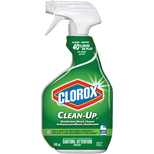 Nettoyant d&eacute;sinfectant Clean-Up, 946 ml, Bouteille &agrave; g&acirc;chette PB Rental Co. Ltd.