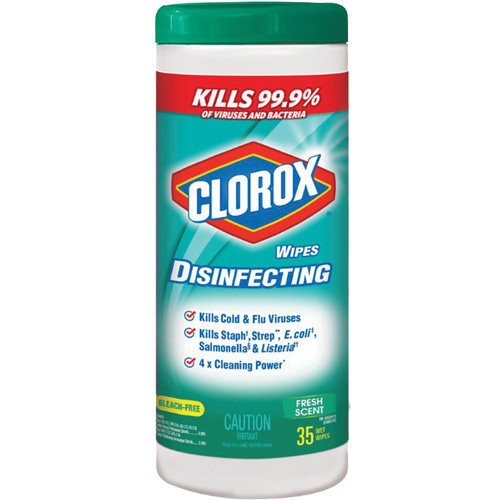 Lingettes d&eacute;sinfectantes, 35 lingettes PB Rental Co. Ltd.