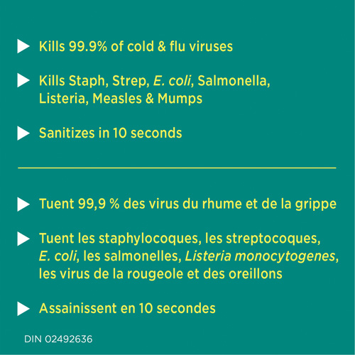 Lingettes d&eacute;sinfectantes, 75 lingettes PB Rental Co. Ltd.