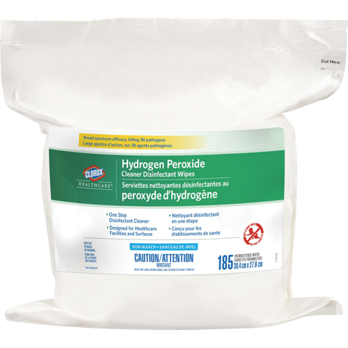 Healthcare&reg; Hydrogen Peroxide Cleaner Disinfecting Wipes, 185 Count PB Rental Co. Ltd.