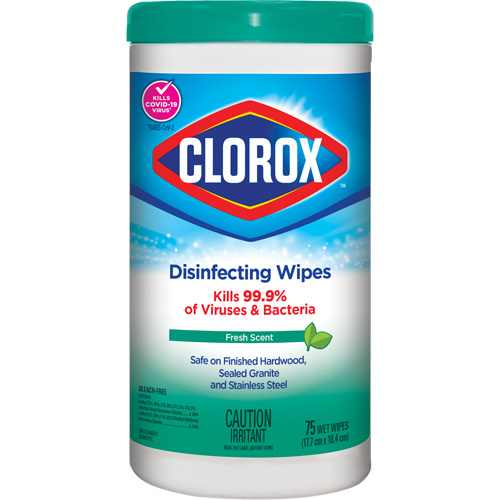 Lingettes d&eacute;sinfectantes, 75 lingettes PB Rental Co. Ltd.