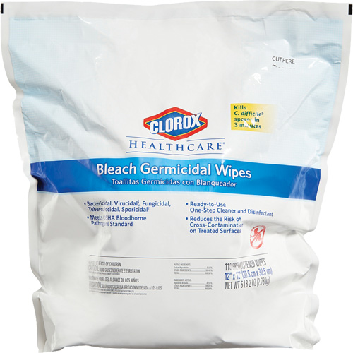 Healthcare&reg; Disinfecting Bleach Wipes Refill, 110 Count PB Rental Co. Ltd.