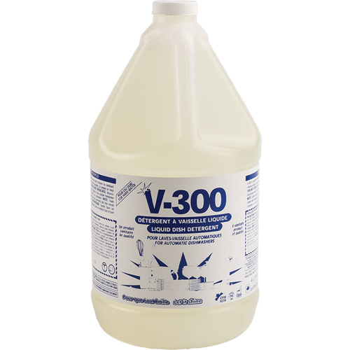 D&eacute;tergent &agrave; vaisselle pour eau dure, pour lave-vaisselle automatique, Liquide, 4 L PB Rental Co. Ltd.