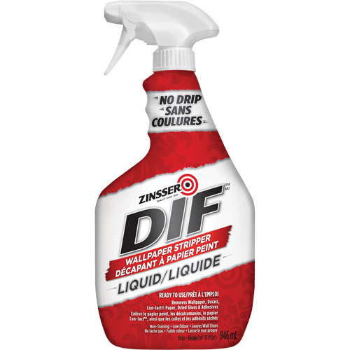 DIF&reg; Fast-Acting Wallpaper Stripper, 946 ml, Trigger Bottle PB Rental Co. Ltd.