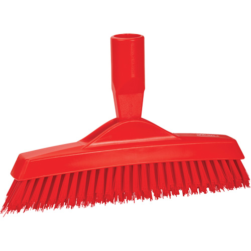 Grout Brush, Stiff Bristles, 9-1/4" Long, Red PB Rental Co. Ltd.