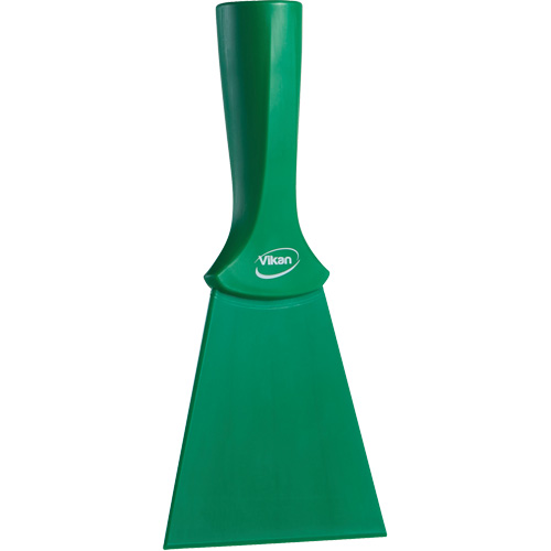 Grattoir en nylon avec poign&eacute;e filet&eacute;e, Vert, 4" la x 8" lo PB Rental Co. Ltd.