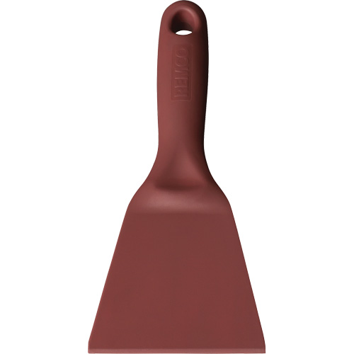 Grattoir perceptible par d&eacute;tecteur de m&eacute;tal, Rouge, 3" la x 8" lo PB Rental Co. Ltd.