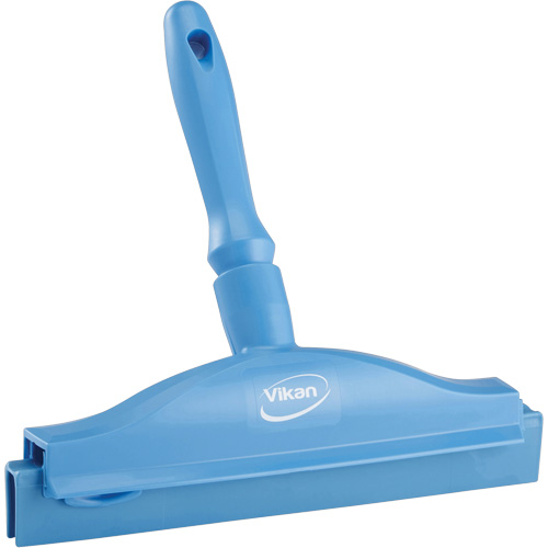 Raclette &agrave; lame double ultra hygi&eacute;nique, 10", Bleu PB Rental Co. Ltd.