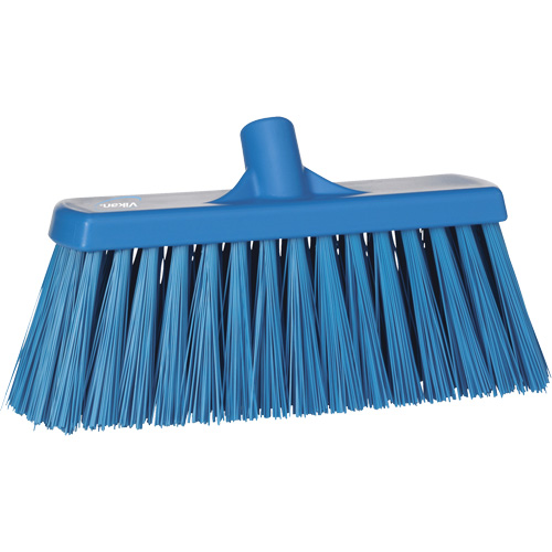 Balai-brosse robuste, Crins Ferme, 13", Polyester, Bleu PB Rental Co. Ltd.