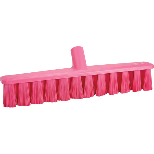 UST Push Broom, Medium Bristles, 15-1/4", Polyester, Pink PB Rental Co. Ltd.