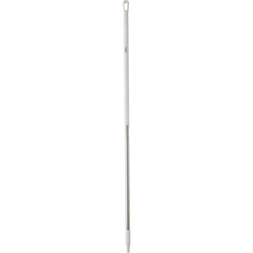 Handle, Broom/Brush/Pad Holder/Scraper/Squeegee, White, Ergonomic, 59" L PB Rental Co. Ltd.