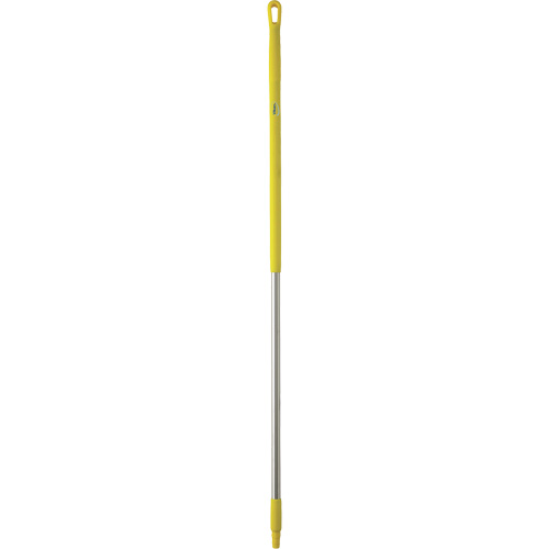 Handle, Broom/Brush/Pad Holder/Scraper/Squeegee, Yellow, Ergonomic, 59" L PB Rental Co. Ltd.