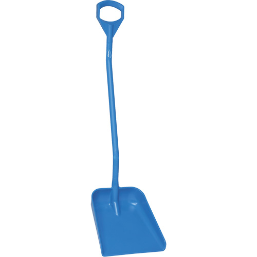 Ergonomic Large Blade Shovel, 51" Length, Plastic, Blue PB Rental Co. Ltd.