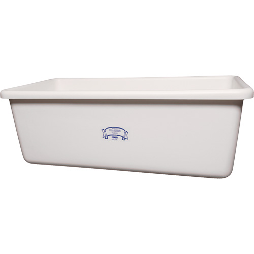 Transport Storage Tub, Plastic, White PB Rental Co. Ltd.