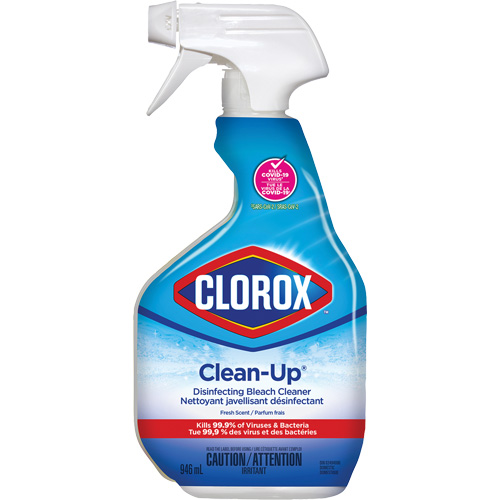 Nettoyant javellisant d&eacute;sinfectant Clean-Up en vaporisateur, 946 ml, Bouteille &agrave; g&acirc;chette PB Rental Co. Ltd.