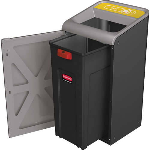 Conteneur pour d&eacute;chets de papier Configure, Vrac/Bord de rue/De bureau, Acier, 45 gal. US PB Rental Co. Ltd.