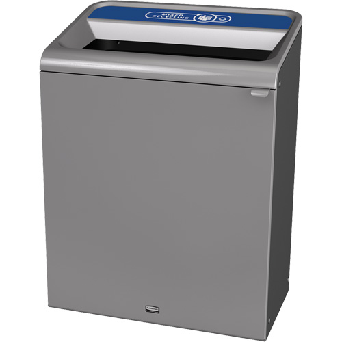 Conteneur pour d&eacute;chets de recyclage m&eacute;lang&eacute;s Configure, Vrac, Acier, 45 gal. US PB Rental Co. Ltd.