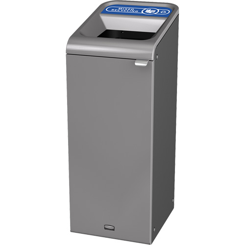 Conteneur pour d&eacute;chets de recyclage m&eacute;lang&eacute;s Configure, Vrac/Bord de rue/De bureau, Acier, 15 gal. US PB Rental Co. Ltd.