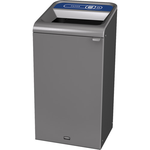 Conteneur pour d&eacute;chets de papier Configure, Vrac/Bord de rue/De bureau, Acier, 23 gal. US PB Rental Co. Ltd.