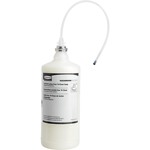 Recharge de savon liquide sans parfum et sans colorant OneShot, Cr&egrave;me, 800 ml, Sans parfum PB Rental Co. Ltd.