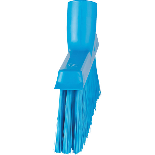 Dustpan Broom with Angled Thread, Medium Bristles, 10", Polyester, Blue PB Rental Co. Ltd.