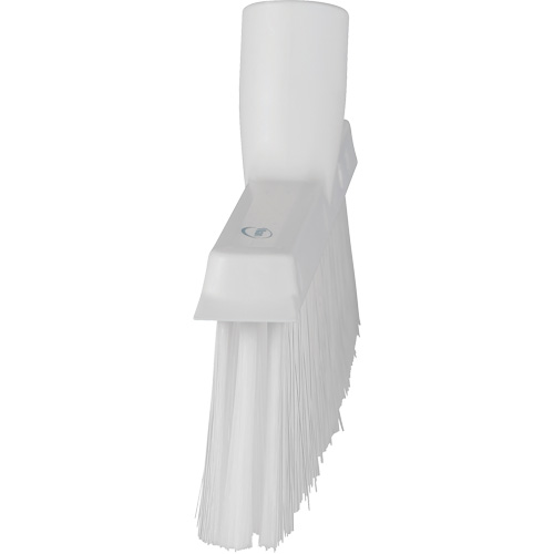 Dustpan Broom with Angled Thread, Medium Bristles, 10", Polyester, White PB Rental Co. Ltd.
