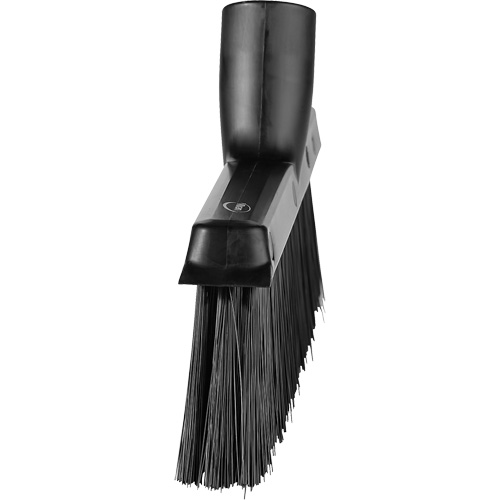 Balai biseaut&eacute; avec pas de vis inclin&eacute;, Crins Moyen, 10", Polyester, Noir PB Rental Co. Ltd.