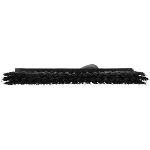 Balai biseaut&eacute; avec pas de vis inclin&eacute;, Crins Moyen, 10", Polyester, Noir PB Rental Co. Ltd.