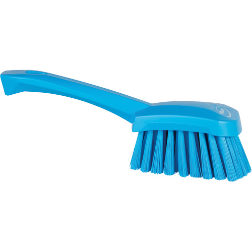 Short-Handled Washing Brush, Soft Bristles, 10-1/2" Long, Blue PB Rental Co. Ltd.