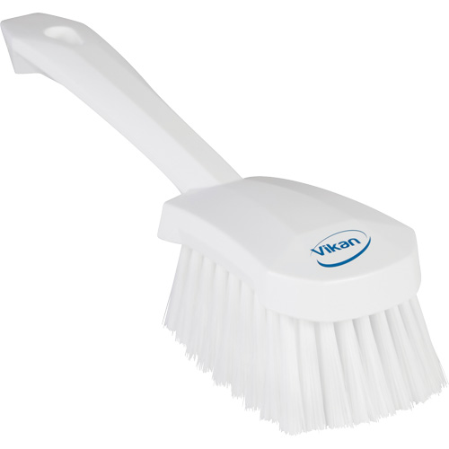 Brosse &agrave; r&eacute;curer avec manche court, Soies Doux, Longueur de 10-1/2", Blanc PB Rental Co. Ltd.