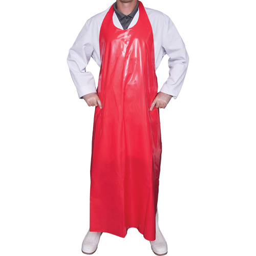 Top Dog 8 Mil. Apron, Polyurethane, 45" L x Red PB Rental Co. Ltd.