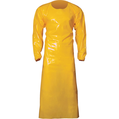 Top Dog 6 Mil. Gown, X-Large, Yellow, Polyurethane PB Rental Co. Ltd.