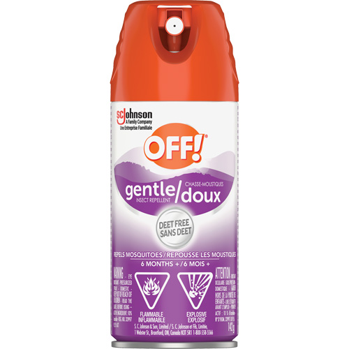 Off!&reg; Gentle Insect Repellent, DEET Free, Aerosol, 142 g PB Rental Co. Ltd.